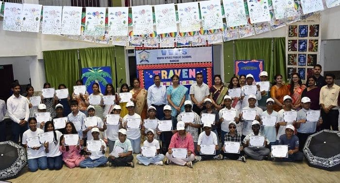वीवीपीएस ट्रेवेन समर कैंप 2026–27 का भव्य समापन