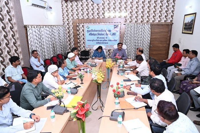 मुख्य निर्वाचन पदाधिकारी की अध्यक्षता में SIR-2026 को लेकर समीक्षा बैठक आयोजित