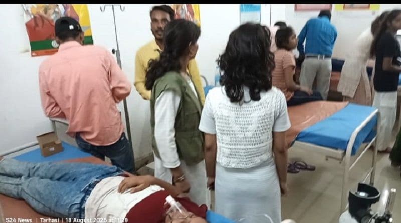 फूड प्वाइजन से तरहसी कस्तूरबा विद्यालय के कई छात्राएं हुए बीमार