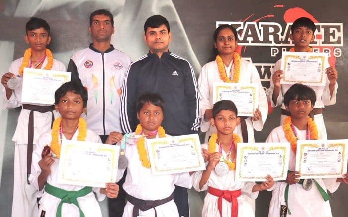 रांची की टीम ने ओपन कराटे चैंपियनशिप में जीता ओवरऑल खिताब