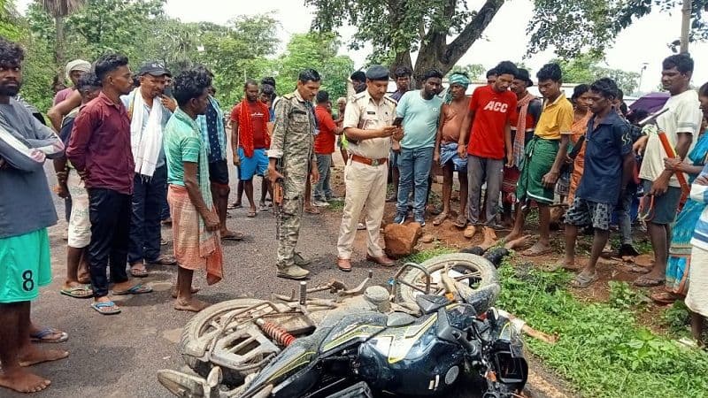 बाइक दुर्घटना में नव विवाहित दूल्हे की दर्दनाक मौत