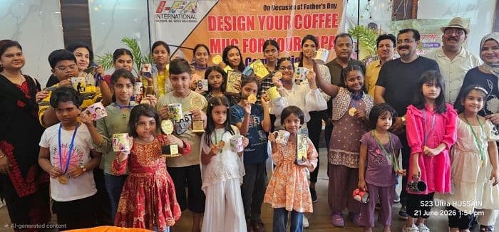  पिता के सम्मान में आई-फा इंटरनेशनल में हुआ विशेष फादर्स डे सेलिब्रेशन
