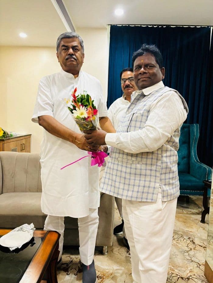 बी. के. हरिप्रसाद के केपीसीसी अध्यक्ष बनने पर विधायक रामचंद्र सिंह ने दी बधाई