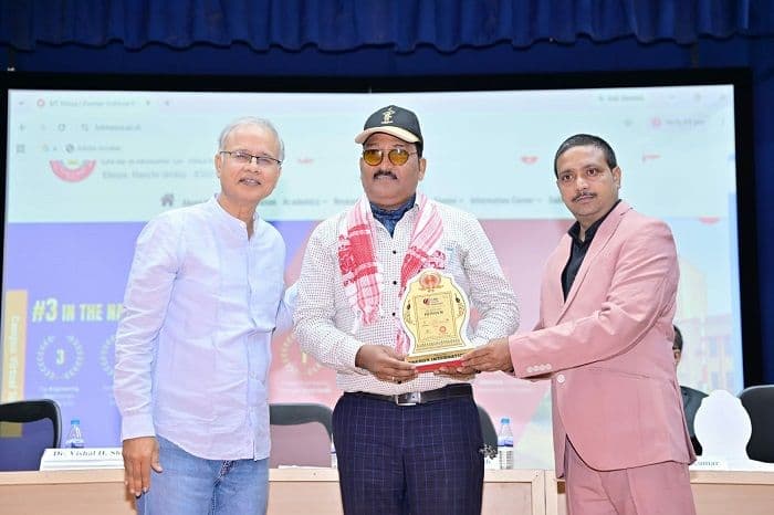 यूथ आइडियाथॉन 2026 के झारखंड राउंड में गेस्ट ऑफ ऑनर रहे एम. एस. हुसैन