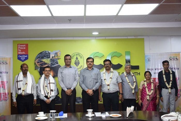 सेवा, समर्पण और योगदान को सलाम, सीसीएल ने सेवानिवृत्त कर्मियों को विदाई