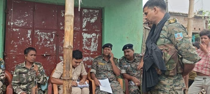 बालू से लदी ट्रैक्टर की चपेट में आने से तीन साल के बच्चे की हुई मौत, पुलिस में ट्रैक्टर  को किया जप्त