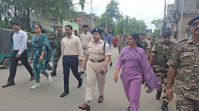 मुहर्रम पर्व को लेकर मेदिनीनगर में प्रशासन द्वारा फ्लैग मार्च, सुरक्षा के चाक-चौबंद इंतज़ाम