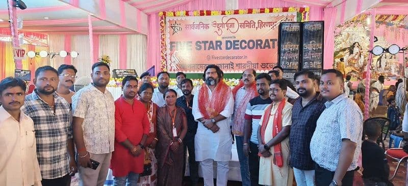 हिरणपुर में महा अष्टमी पर उमड़ी श्रद्धालुओं की भीड़