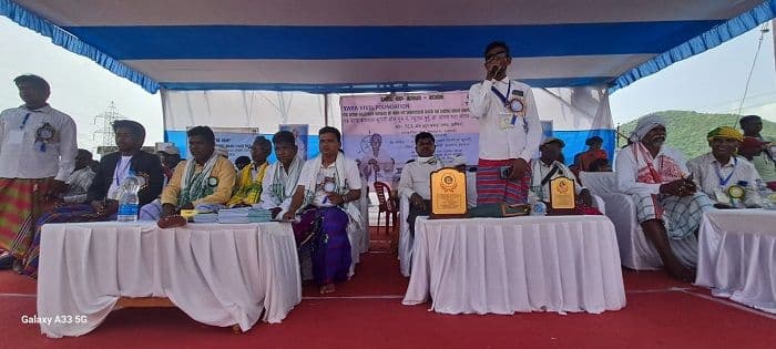 टीसीएस ऑल ईतुन आसरा रामगढ़ द्वारा पं रघुनाथ मुर्मू जयंती समारोह आयोजित