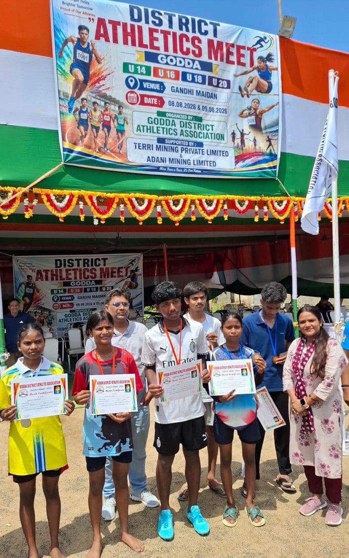 जितपुर खनन परियोजना के सहयोग से बढ़ा खिलाड़ियों का मनोबल