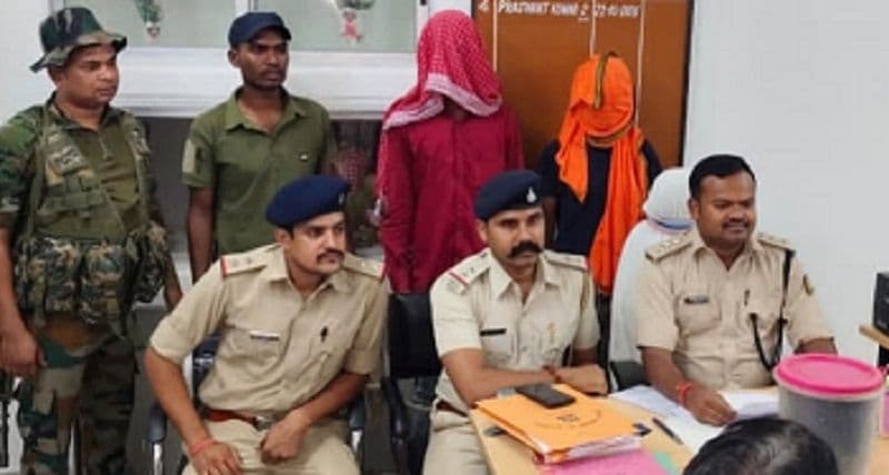 पिपराटांड़ पुलिस ने एक किलो गांजा के साथ दो अपराधियों को किया गिरफ्तार 