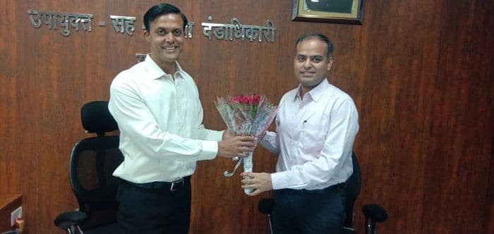 गुमला के 36वें उपायुक्त के रूप में कर्ण सत्यार्थी ने किया प्रभार ग्रहण