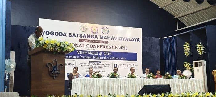 विकसित भारत @2047 सम्मेलन का योगदा सत्संग महाविद्यालय में सफल समापन