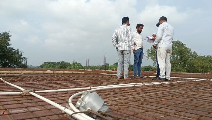 अहिल्यापुर प्रोजेक्ट हाई स्कूल के भवन निर्माण में बड़ी अनियमितता