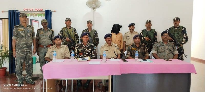 भाकपा माओवादी का नक्सली गिरफ्तार