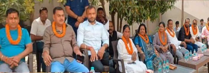 मनोज सिंह का डिप्टी मेयर बनना तय, 35 पार्षदों में 18 ने फुल माला पहनाकर दिया समर्थन