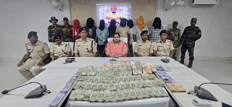 अवैध डोडा तस्करी के आरोप में 8 तस्कर गिरफ्तार, 33 लाख रुपए नगद बरामद 