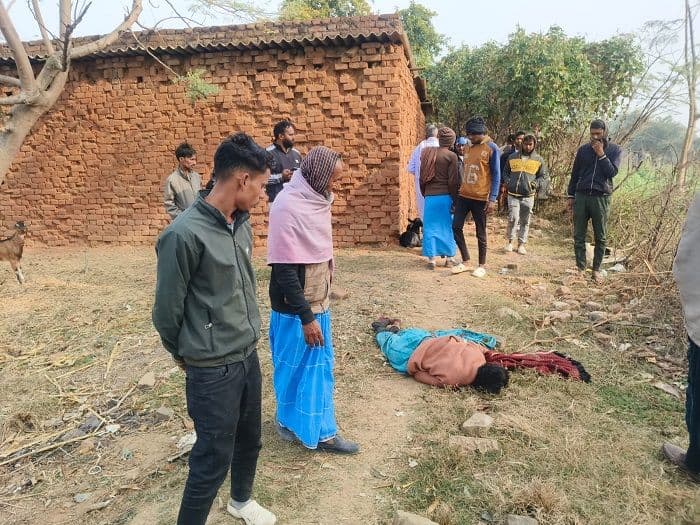 पांकी के कुसड़ी गांव में एक ही परिवार के तीन लोगों की हत्या