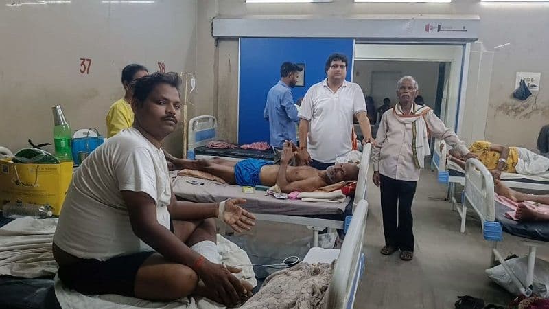 पानी के लिए तरस रहे हैं एमएम सीएच के मरीज : रूचिर तिवारी 