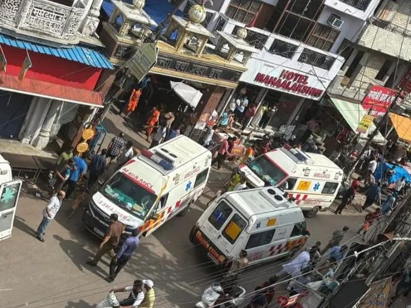 मनसा देवी मंदिर मार्ग पर भगदड़, कई लोगों की मौत और घायल होने की आशंका