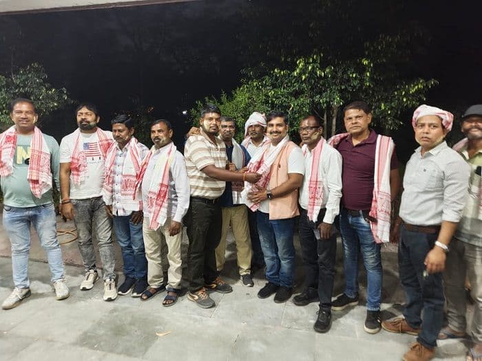 रांची विश्वविद्यालय में सरहुल मिलन समारोह का आयोजन