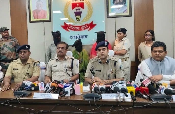 हजारीबाग के विष्णुगढ़ में बच्ची की हत्या मामले में तीन गिरफ्तार