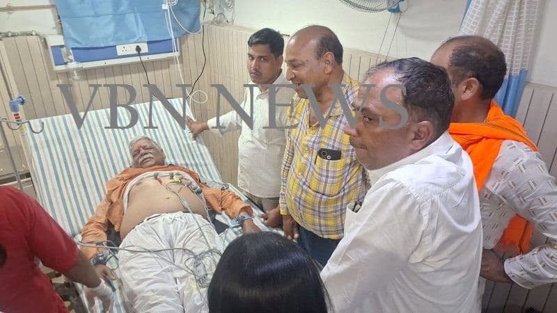 मेयर अरुणा शंकर के विजय जुलूस के दौरान पलामू सांसद हुए बेहोश