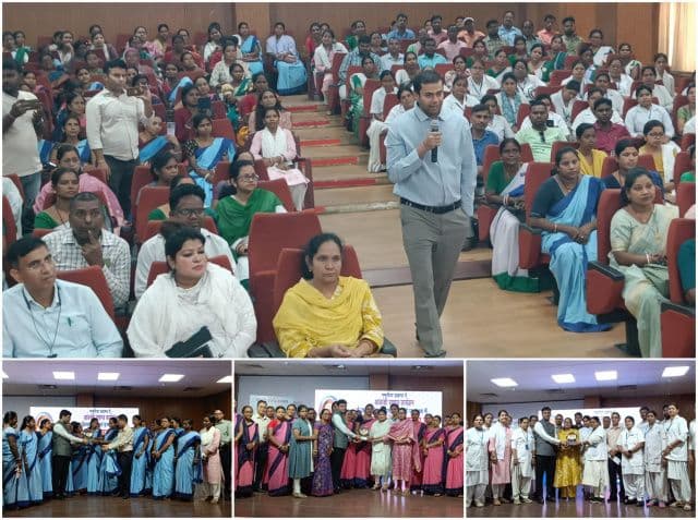 आदित्यपुर ऑटो क्लस्टर में आकांक्षी प्रखंड गम्हरिया के फ्रंटलाइन वर्कर्स को किया गया सम्मानित, प्रधानमंत्री पुरस्कार 2025 की तैयारी पर जोर