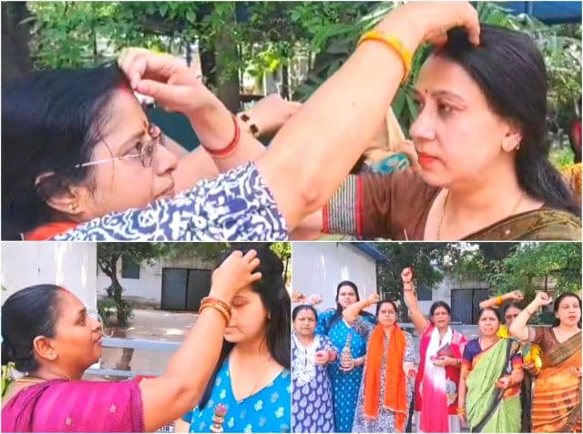 जमशेदपुर की महिलाओं में ऑपरेशन सिंदूर को लेकर जोश, सेना और प्रधानमंत्री के समर्थन में लगाए नारे