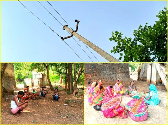 नीमडीह क्षेत्र में शाम होते ही बिजली गुल, ग्रामीणों को भारी परेशानी