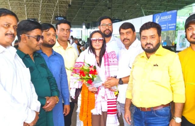 झारखंड आगमन पर अल्पसंख्यक कांग्रेस की प्रदेश प्रभारी जीनल एन. गाला का भव्य स्वागत