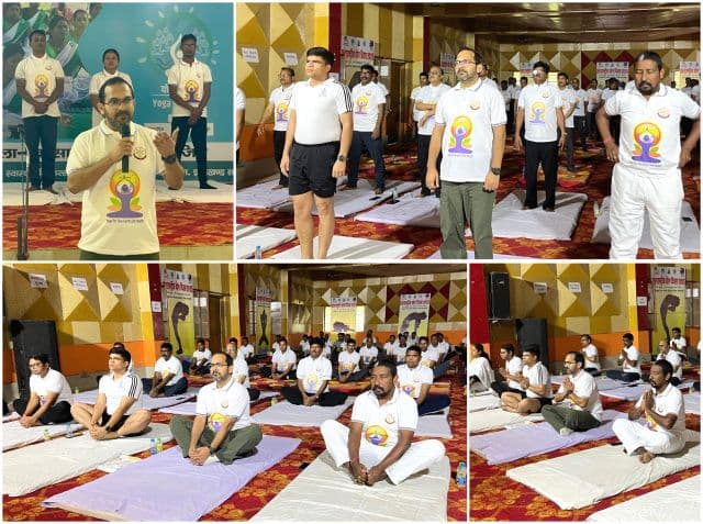 सरायकेला में अंतर्राष्ट्रीय योग दिवस पर जिला स्तर पर हुआ भव्य आयोजन, उपायुक्त व एसपी ने लिया भाग