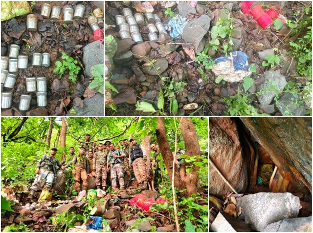 सरायकेला-खरसावां में नक्सलियों की फिर हुई दस्तक, गोबरगोटा पहाड़ी से भारी मात्रा में विस्फोटक बरामद