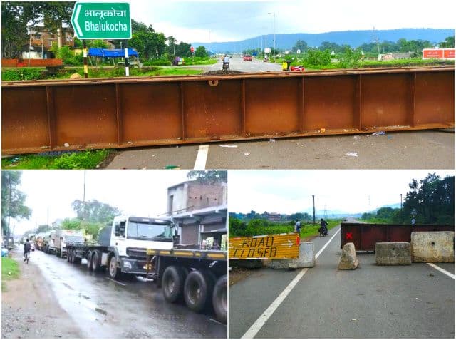 चांडिल बाईपास एनएच-32 नहीं खुलने से बाजार में जाम, दुकानदारों में आक्रोश, 15 जून की डेडलाइन बीती, फिर भी एनएचआईडीसीएल नहीं कर सका सड़क चालू