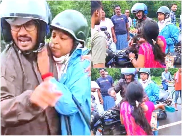 नीमडीह में सड़क पर महिला स्वास्थ्यकर्मी ने पति और दूसरी महिला की चप्पल से की पिटाई, वीडियो वायरल