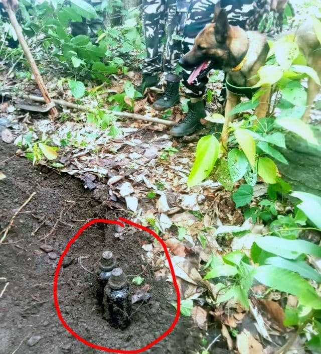 नक्सलमुक्त घोषित सरायकेला में फिर दिखी माओवाद की परछाई, एक महीने में तीन जगहों से भारी विस्फोटक बरामद