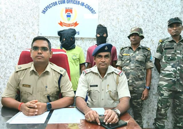 अदिबासी नेता सुखराम टुडू पर धारदार हथियार से हमले का आरोपी गिरफ्तार, घटना में प्रयुक्त गुप्ती बरामद