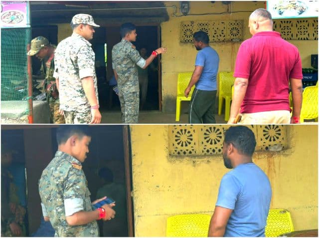 तिरुलडीह में स्वतंत्रता दिवस से पहले पुलिस का सघन जांच अभियान