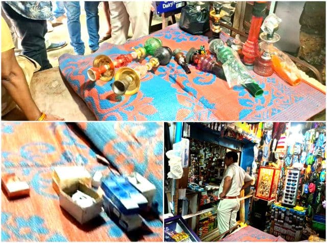 आरआईटी थाना क्षेत्र के स्टेशनरी दुकान से बरामद हुई ई-सिगरेट की बड़ी खेप, पुलिस कार्रवाई पर उठे सवाल