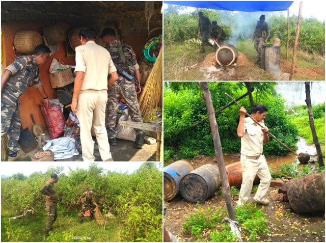 दुर्गापूजा से पहले सरायकेला-खरसावां पुलिस की बड़ी कार्रवाई