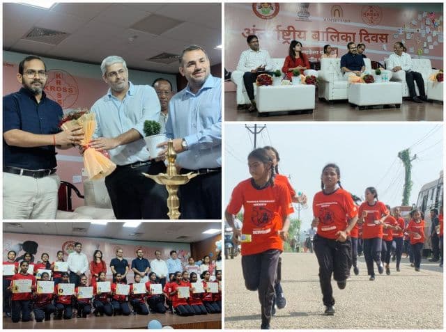 अंतर्राष्ट्रीय बालिका दिवस पर दौड़ती लाडो, 400 बालिकाओं ने दिखाई अदम्य ऊर्जा और आत्मविश्वास