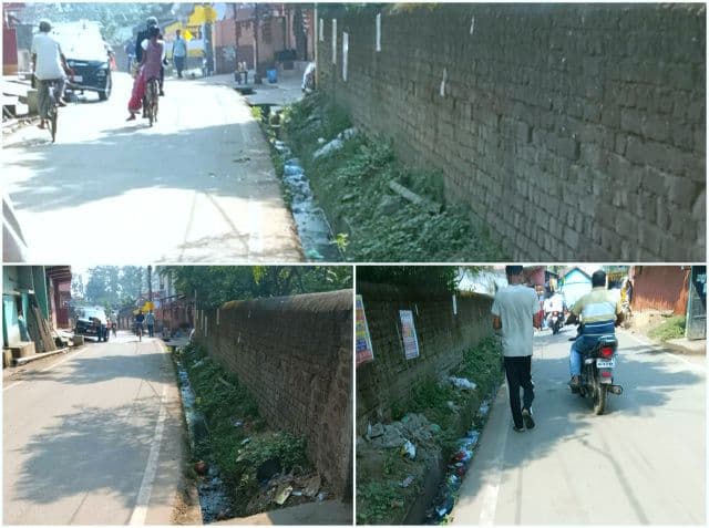 आदित्यपुर नगर निगम की लापरवाही से बढ़ा हादसे का खतरा, लाल बिल्डिंग से गम्हरिया स्टेशन रोड बनी मौत का जाल