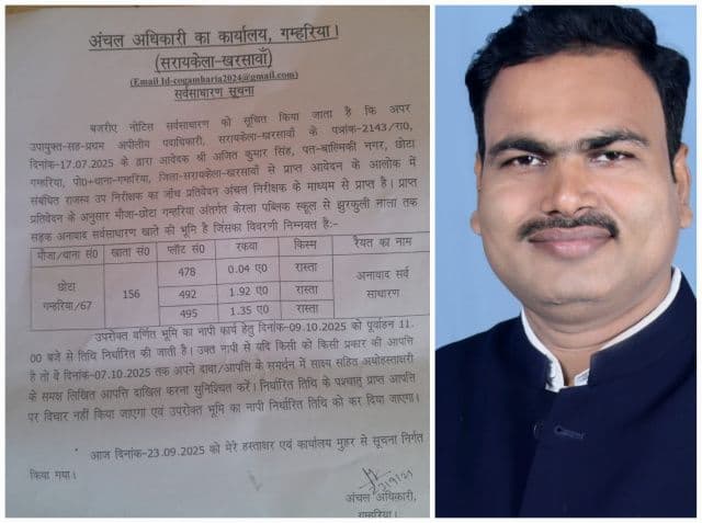 तीन साल बाद भी नहीं हुई सड़क की नापी, गम्हरिया अंचल अधिकारी और कर्मियों पर उदासीनता के आरोप