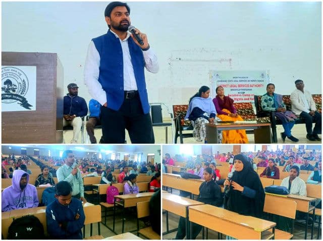 मानवाधिकार दिवस पर काशी साहू कॉलेज में विधिक जागरूकता शिविर, छात्रों में बढ़ी संवैधानिक समझ