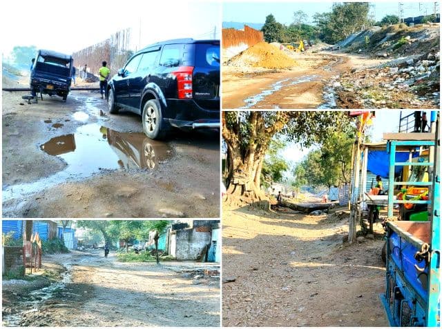 रेलवे ठेकेदार की मनमानी से आदित्यपुर की 40 साल पुरानी सड़क बंद, दुकानदारों की रोज़ी-रोटी पर पड़ा भारी असर