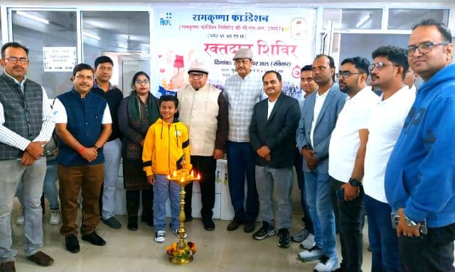 रामाकृष्णा फाउंडेशन की सीएसआर पहल, दुगनी प्लांट-7 में विशाल रक्तदान शिविर, 544 यूनिट रक्त संग्रह