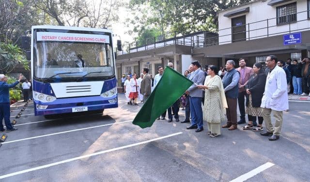 वंचित ग्रामीण इलाकों में पहुंचेगी कैंसर जांच की सुविधा, टाटा स्टील फाउंडेशन और जेसीएस की मोबाइल बस सेवा शुरू