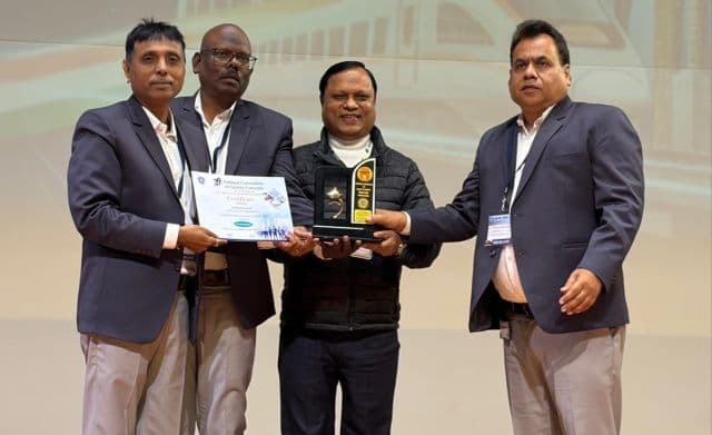 टाटा स्टील की साहजेधार टीम को राष्ट्रीय स्तर पर बड़ी उपलब्धि, पार एक्सीलेंस अवॉर्ड से सम्मानित
