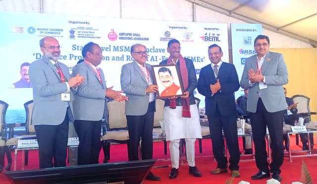 आदित्यपुर डिफेंस कॉन्क्लेव में संजय सेठ का तीखा हमला, बोले: झारखंड में भ्रष्टाचारियों की सरकार, ईडी को निशाना बना रही राज्य पुलिस