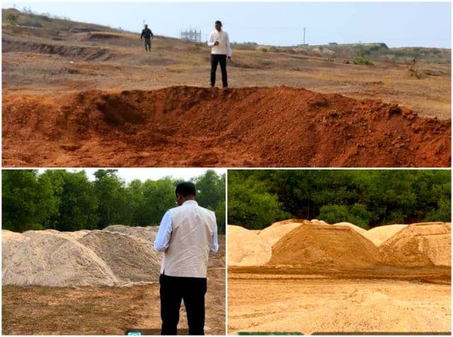 चांडिल अनुमंडल में खनन विभाग की बड़ी कार्रवाई, डेढ़ लाख घनफीट से अधिक अवैध बालू जब्त